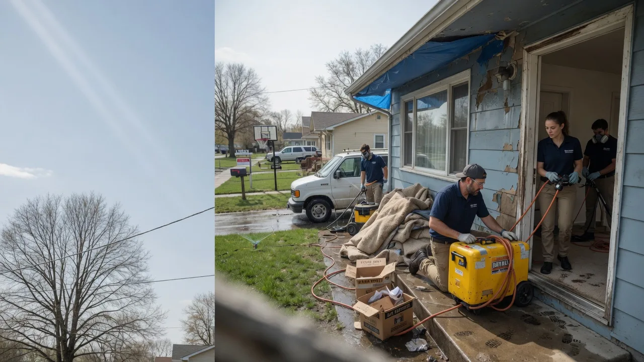 Basement Flood Cleanup in Clark, CO near me